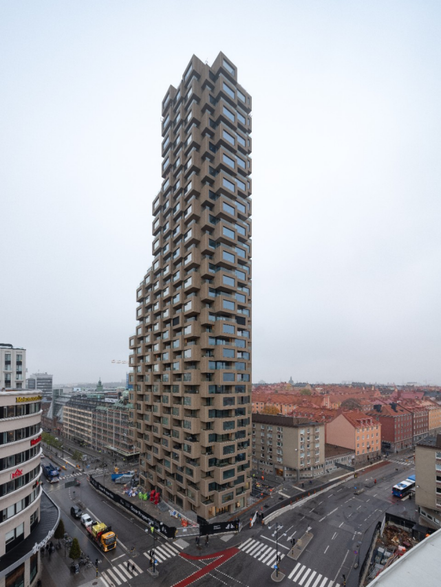 The East and West facade